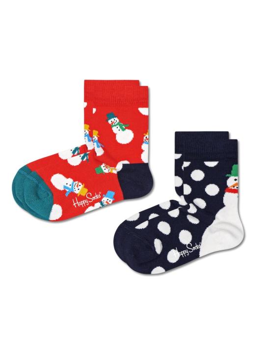 Παιδικές Κάλτσες Snowman  HAPPY SOCKS - Χριστουγεννιάτικες - 2 ΖΕΥΓΗ - KSNS02-4300